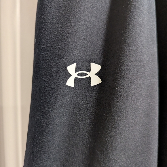 Under Armour Black Cargo Parachute Pant for Women Size Large wide leg - Picture 6 of 9